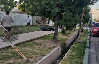 Una camioneta colisionó con una