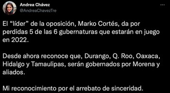 La diputada federal por chihuahua