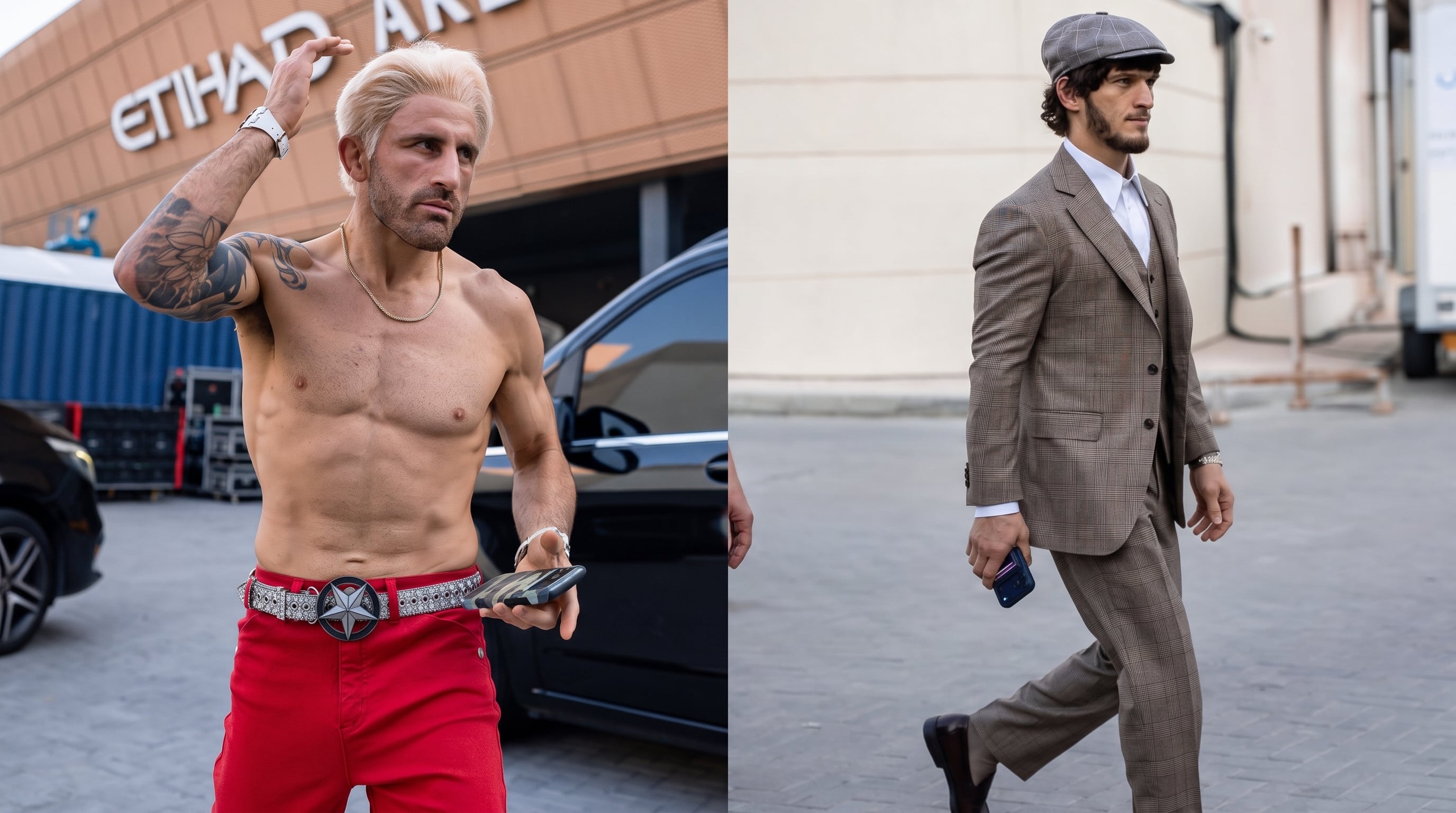 “Street Fighter vs. Peaky blinders”: la insolita presentación entre dos figuras de UFC que pelearán por el título