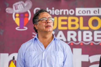 El presidente Gustavo Petro inició