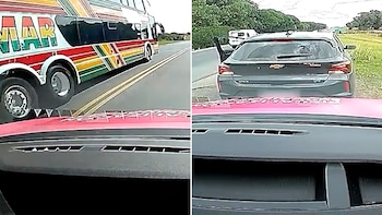 Detuvieron a un micro y