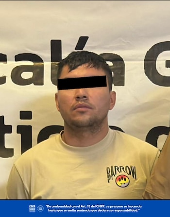 El Kenny fue detenido en Hidalgo. Crédito: FGEO