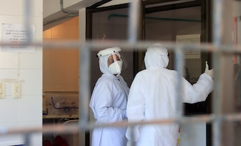 La menor tuvo que ser trasladada a un hospital en Barranquilla, donde falleció - crédito Ricardo Maldonado Rozo/EFE