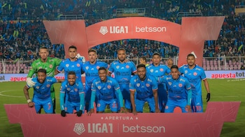 Hinchada del 'Rico Garci' acudió