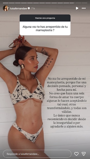 Luisa Fernanda W aseguró que