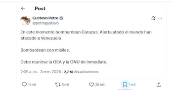 Trino del presidente Gustavo Petro