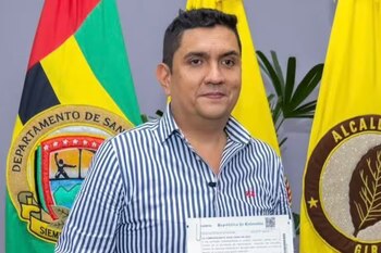 Fredy Cáceres, alcalde encargado de