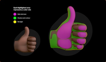 La biblioteca Noto 3D reunirá unos 4.000 emojis modelados a mano y debutará primero en dispositivos Pixel en 2026.