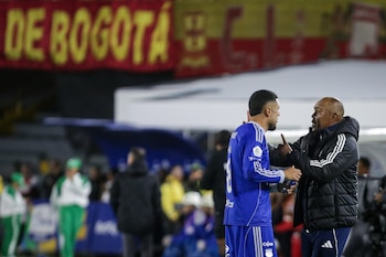 Millonarios tomó la decisión de terminar el contrato de Fabián Bustos pese a tener un rendimiento del 60% - crédito Cristian Bayona - Colprensa