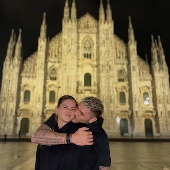 Mauro y Eugenia frente al