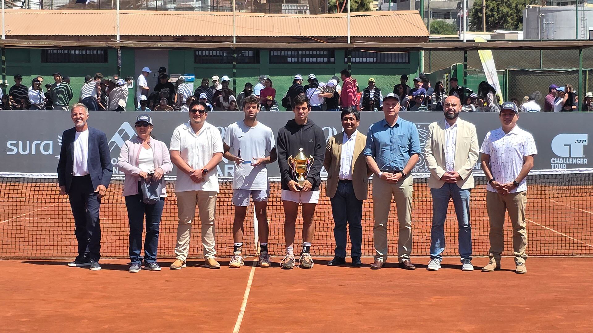 El argenitno Facundo Díaz Acosta convivió en los últimos meses con una fascitis plantar que le impidió estar presente en el tour (Crédito: @legionsudam/@miguelzamorac)