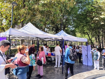 Módulo de vacunación instalado en