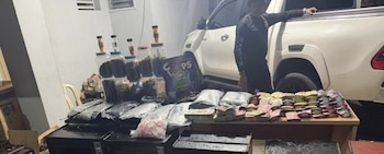 El operativo en el callejón Sibanito formó parte de la persecución contra el prófugo Vladimir Bisamal Yanki, alias Boca 30./ (Redes Diego Pesqueira)