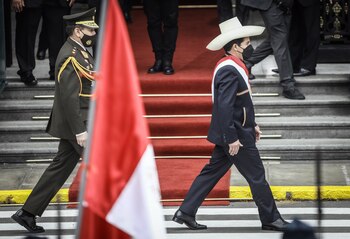 El presidente de Perú, Pedro