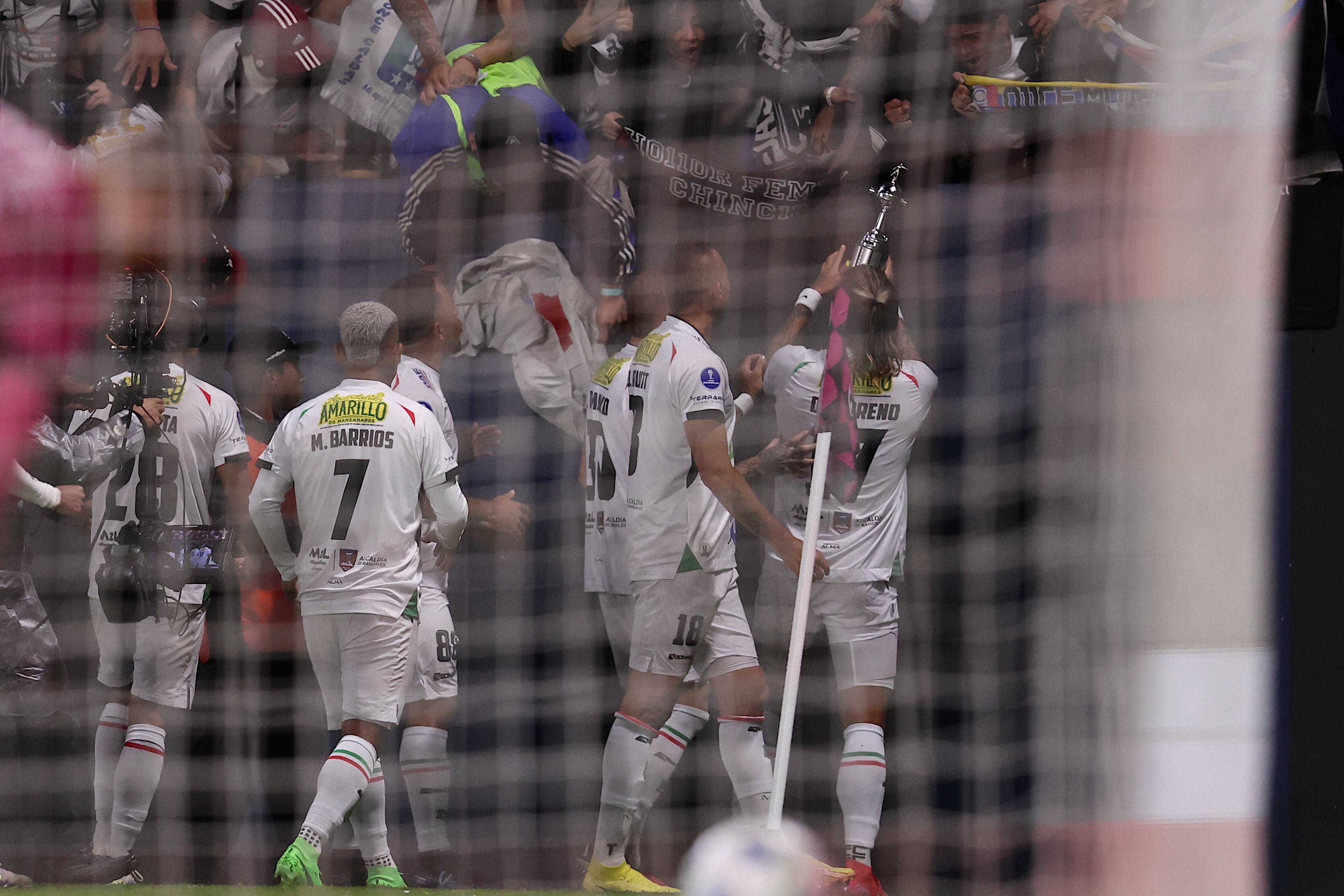 Dayro Moreno es el líder de Once Caldas, que quiere llegar a las semifinales de la Copa Sudamericana - crédito Copa Sudamericana