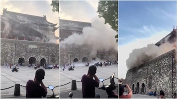 Se derrumbó el techo de