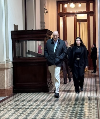 Federico Sturzenegger en el Senado - reunión Patricia Bullrich