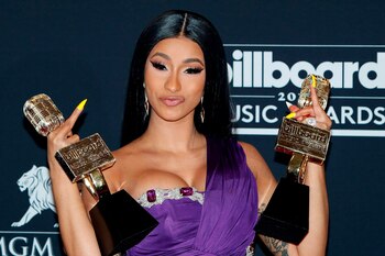 En la imagen, la rapera Cardi B. EFE/Nina Prommer/Archivo