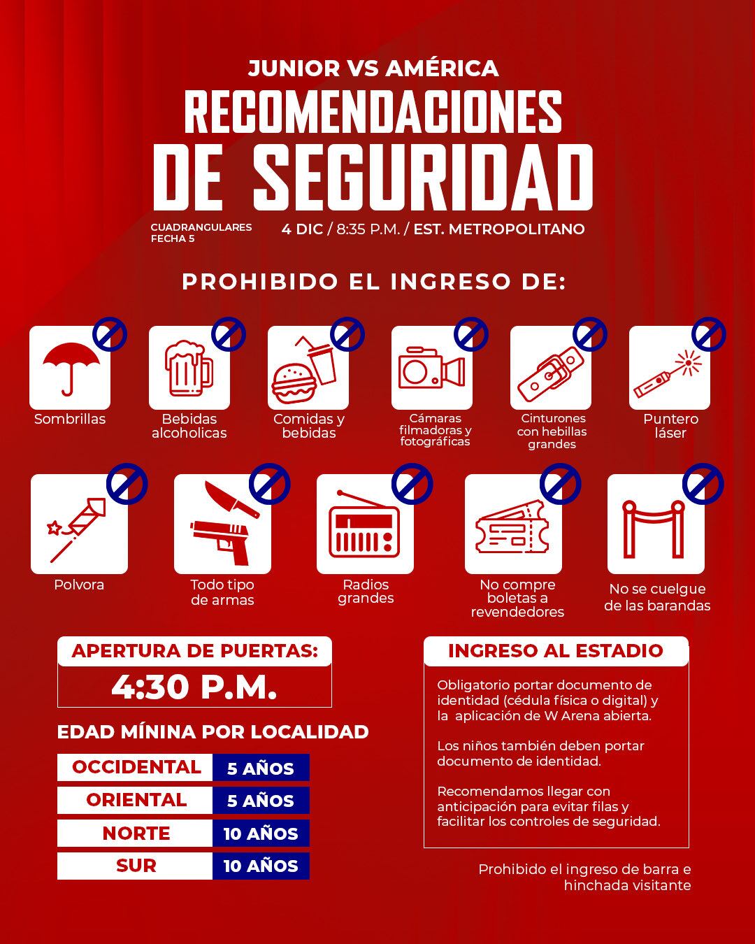 Así están los ingresos al Metro - crédito @JuniorClubSA / X