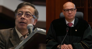 Petro reaccionó a propuesta del presidente de la Corte Suprema de aumentar la edad de pensión de las mujeres - crédito Corte Suprema de Justicia/Colprensa