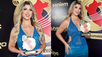 Yahaira Plasencia ganó “Mejor Autor de Salsa” en los Premios CapeMúsica 2026 por su tema ‘Ex Machito’.