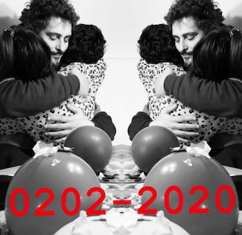 Antonio Pagudo y sus hijos.