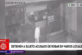 Un sujeto, fue detenido luego
