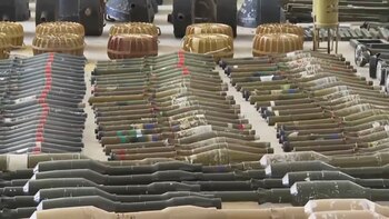 Granadas autopropulsadas, se cree que