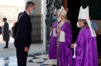 misa en homenaje a victimas de covid en españa reyes españoles