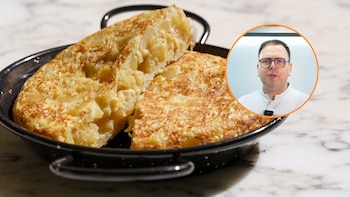 Manuel Costiña, chef Michelin, sobre cómo hacer una buena tortilla española: “Corta la patata de forma irregular”