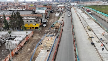 Inició la construcción de las calzadas de Transmilenio en Soacha, autopista Sur tendrá menos carriles