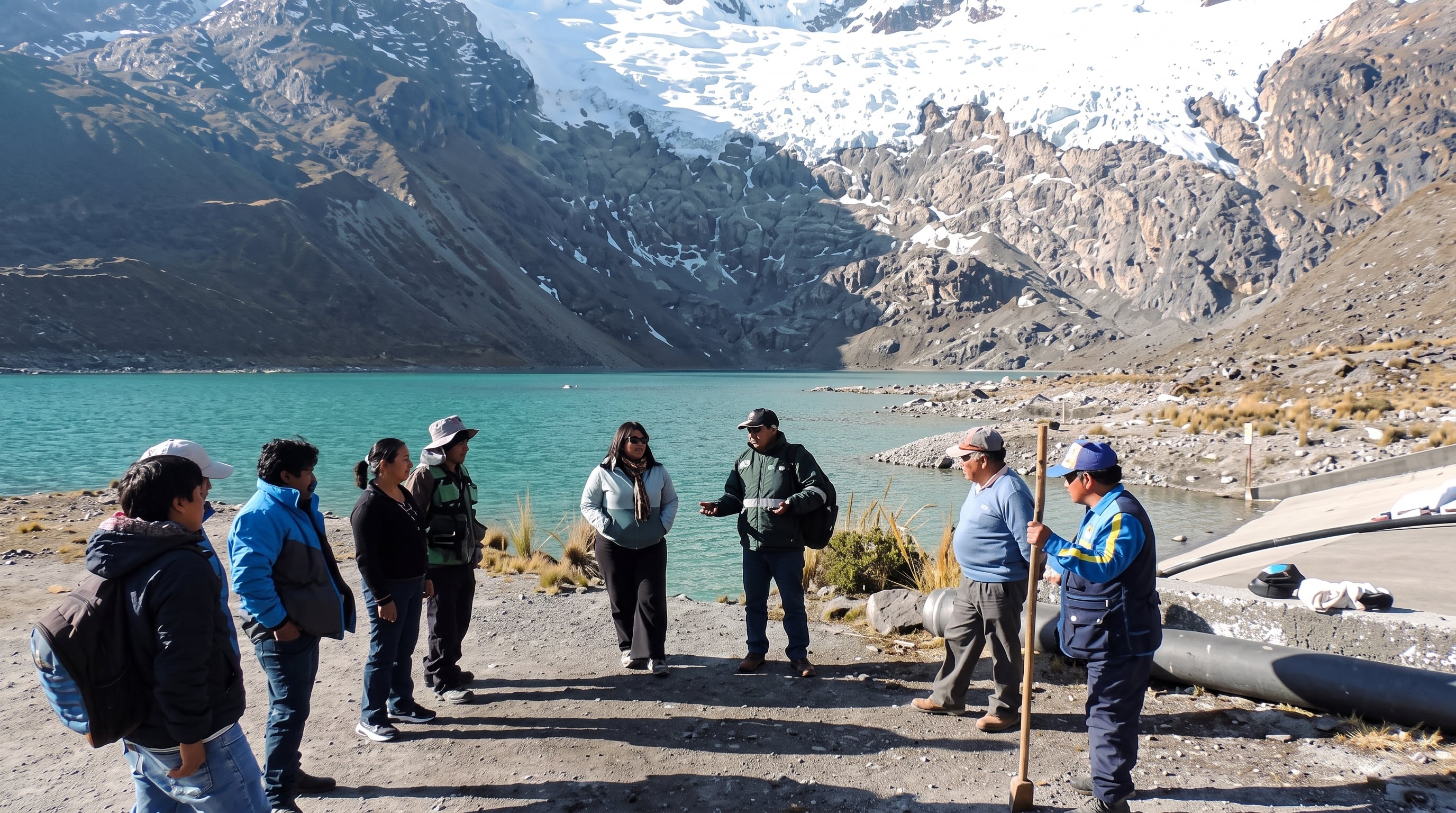 La ANA evaluará el dique y la infraestructura de la laguna Lazo Huntay en la subcuenca Shullcas, provincia de Huancayo. (Crédito: Agencia Andina) (Imagen Ilustrativa Infobae)
