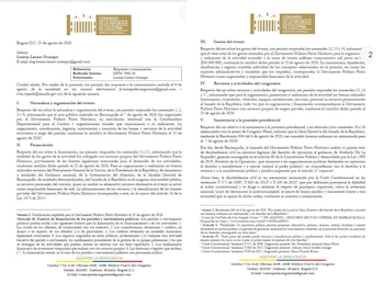 El Pacto Histórico certificó que los recursos utilizados fueron de origen privado y provenientes de fuentes legalmente autorizadas - crédito @AbgLoreLazaro_/X