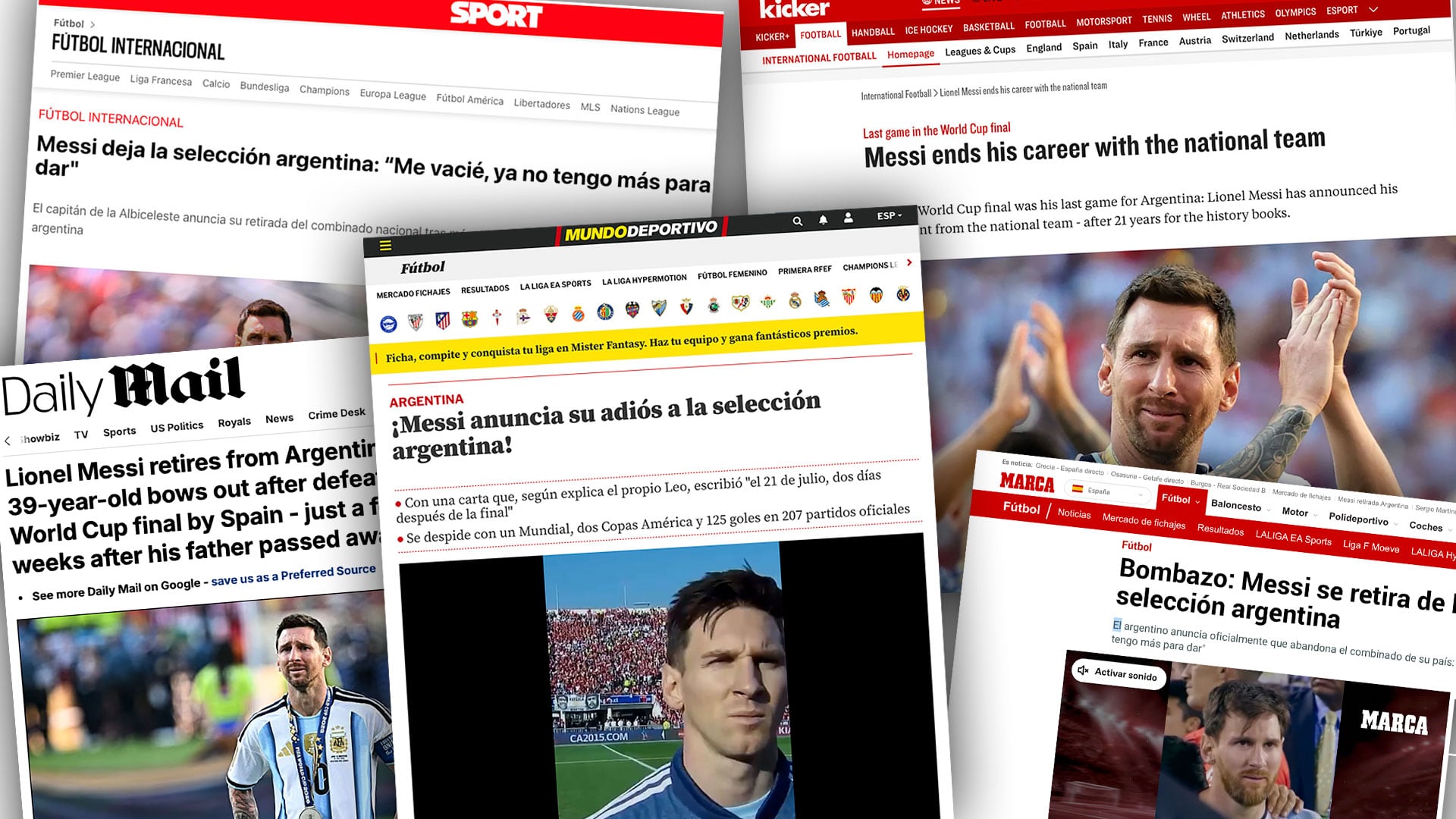 Las portadas con la reacción de los medios del mundo