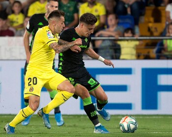 El centrocampista del Real Betis