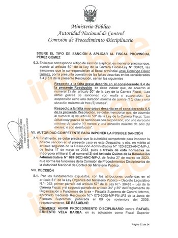 Resolución que dispone abrir proceso