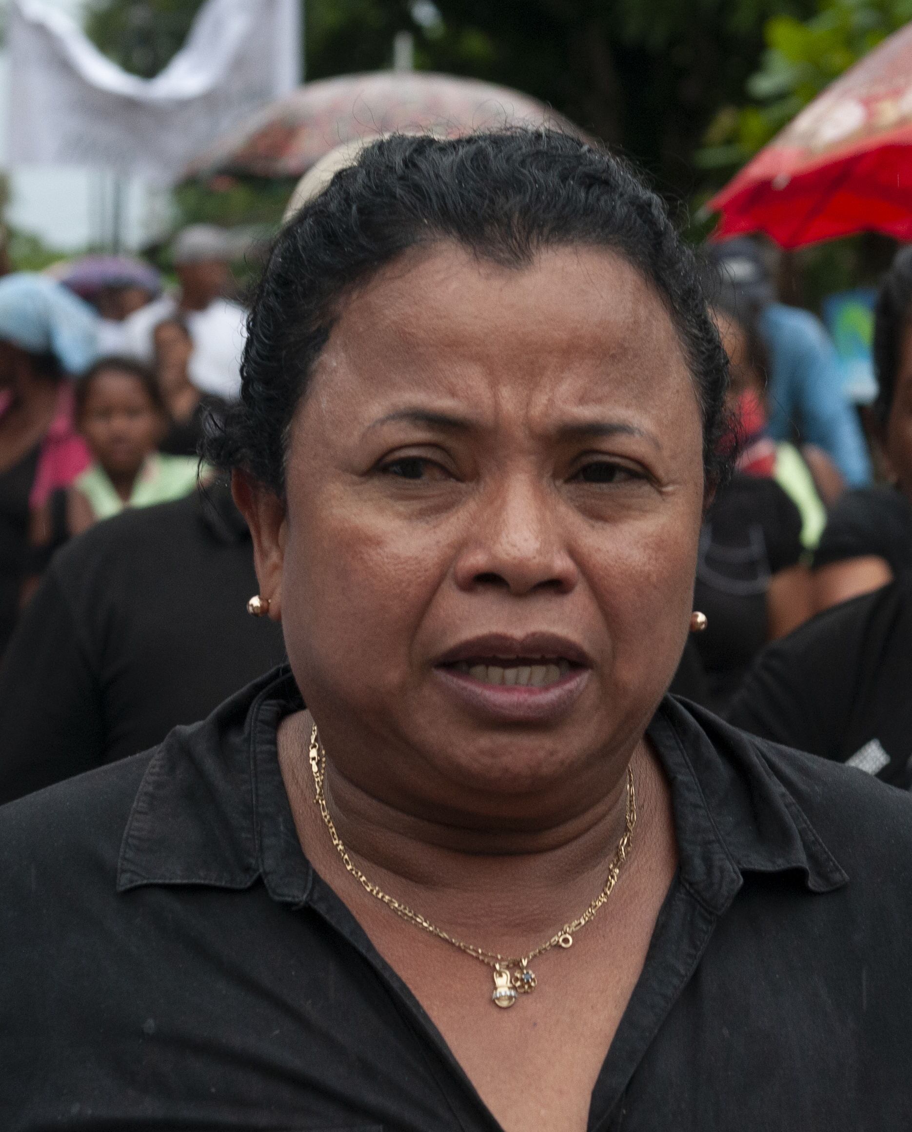 La indígena miskita y ex diputada Nancy Henríquez fue detenida por la dictadura de Daniel Ortega en Nicaragua (EFE/STR)