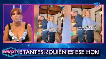 Magaly Medina reacciona a revelación de Katia Condos sobre su separación de Federico Salazar: “Qué raro”. Captura: Magaly TV La Firme.