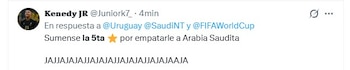 memes uruguay arabia saudita