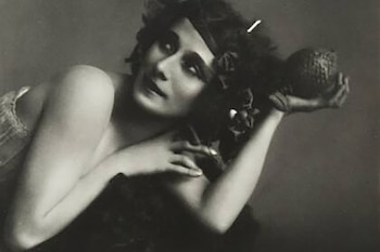 Uno de los retratos de