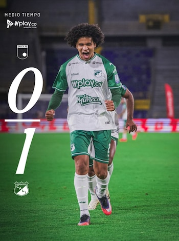Eduard Bello ha jugado 10 partidos con el Deportivo Cali, ha anotado seis goles y dado una asistencia, resultando figura en varios juegos - crédito @deportivocalioficial/Instagram