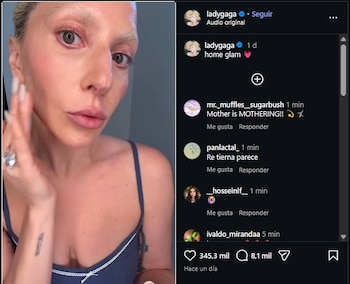 Lady Gaga compartió el orden en el que se aplica el maquillaje.