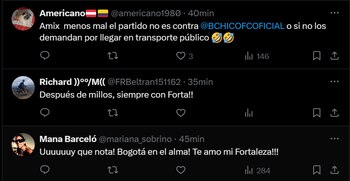 Los internautas reaccionaron a la