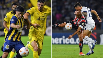 Central y Talleres en la Libertadores 04-04-2024
