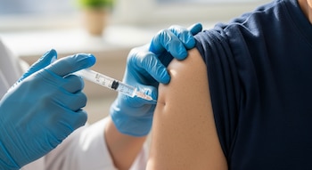 Un profesional de la salud