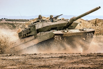 Tanque Leopard 2E del Ejército