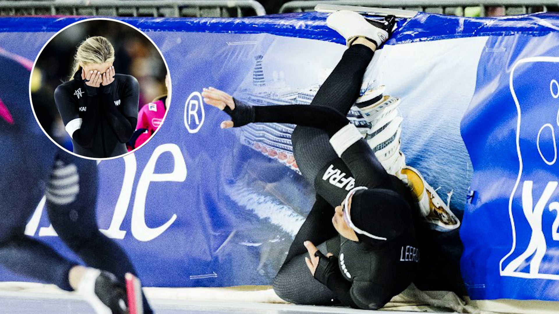 La impactante caída de Jutta Leerdam, la novia de Jake Paul, que pone en peligro su presencia en los Juegos Olímpicos de Invierno