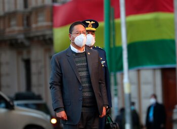 El presidente de Bolivia, Luis