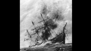 El crucero chileno "Loa" fue