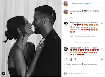 El posteo que compartieron Tamara